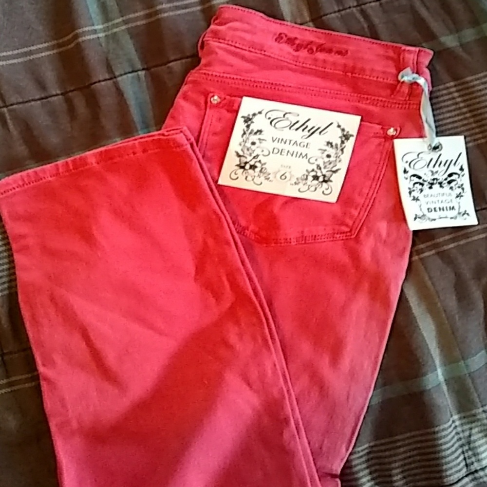 ETHYL DENIM  Jeans Color:MELON